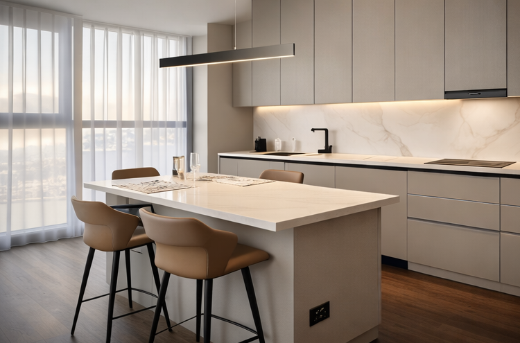 Pixel Towers Abu Dhabi high-rise residence — interior design by MSE